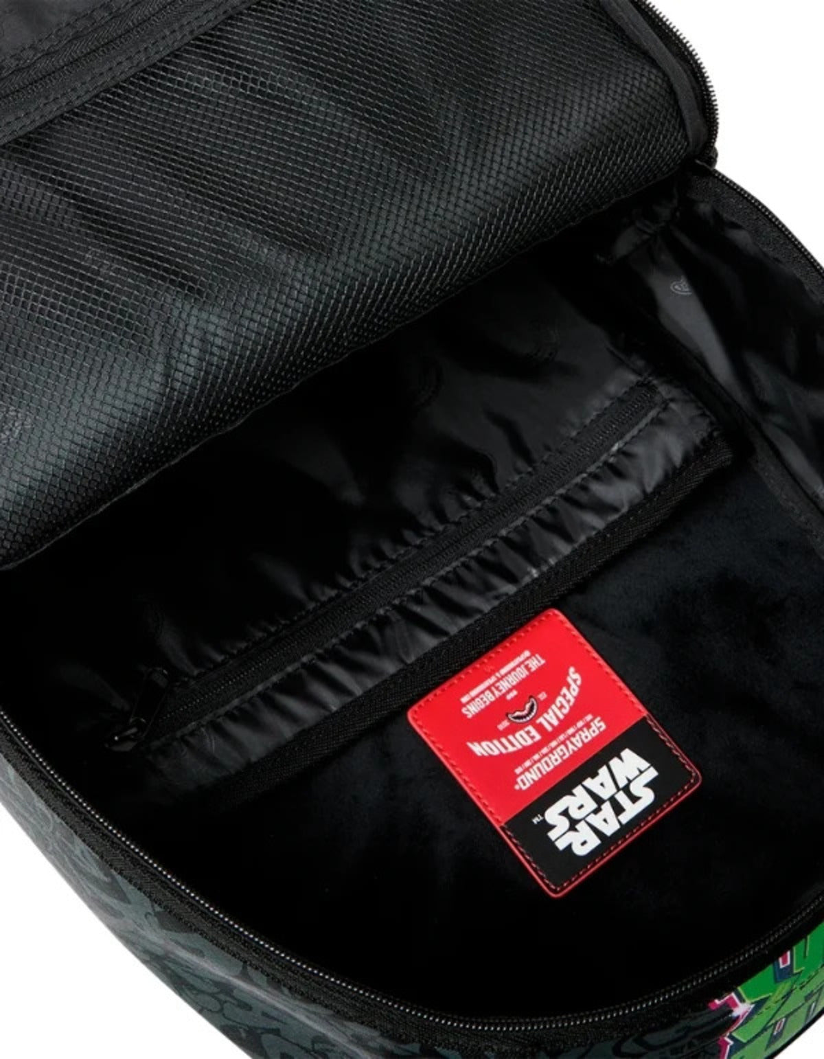 star wars vader half graff backpack