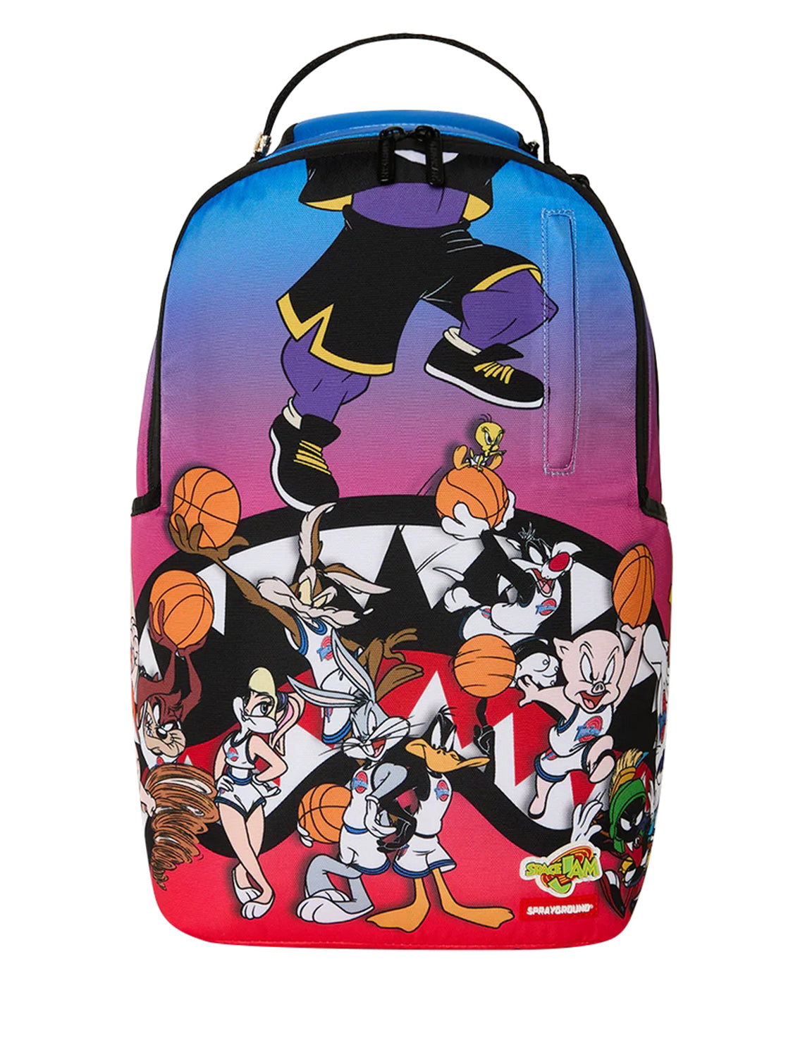 space jam 25th anniversary crew backpack