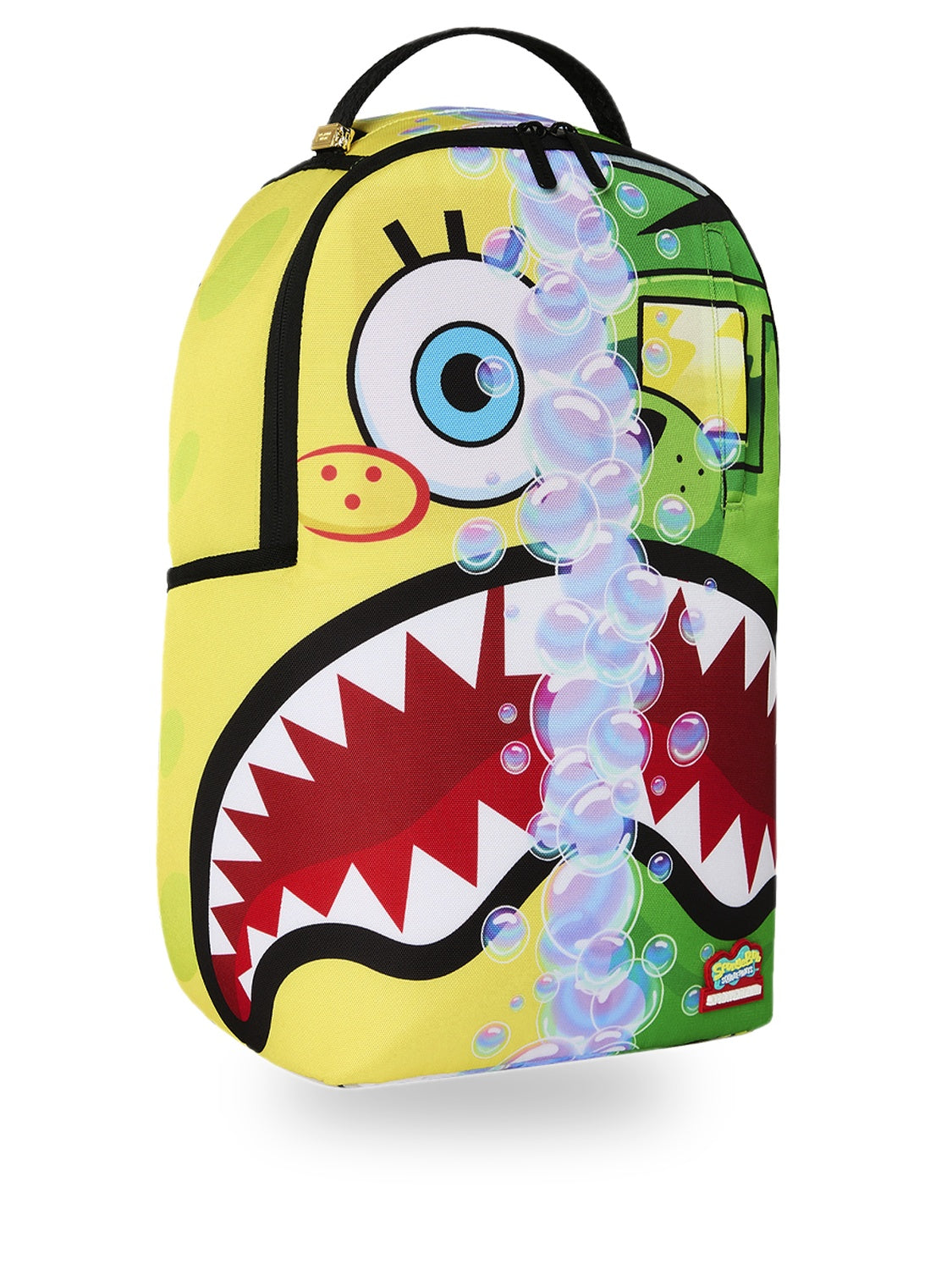 spongebob and moneybear backpack