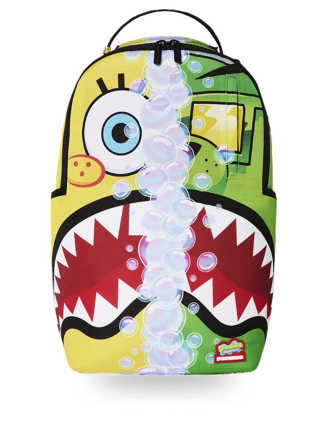 spongebob and moneybear backpack