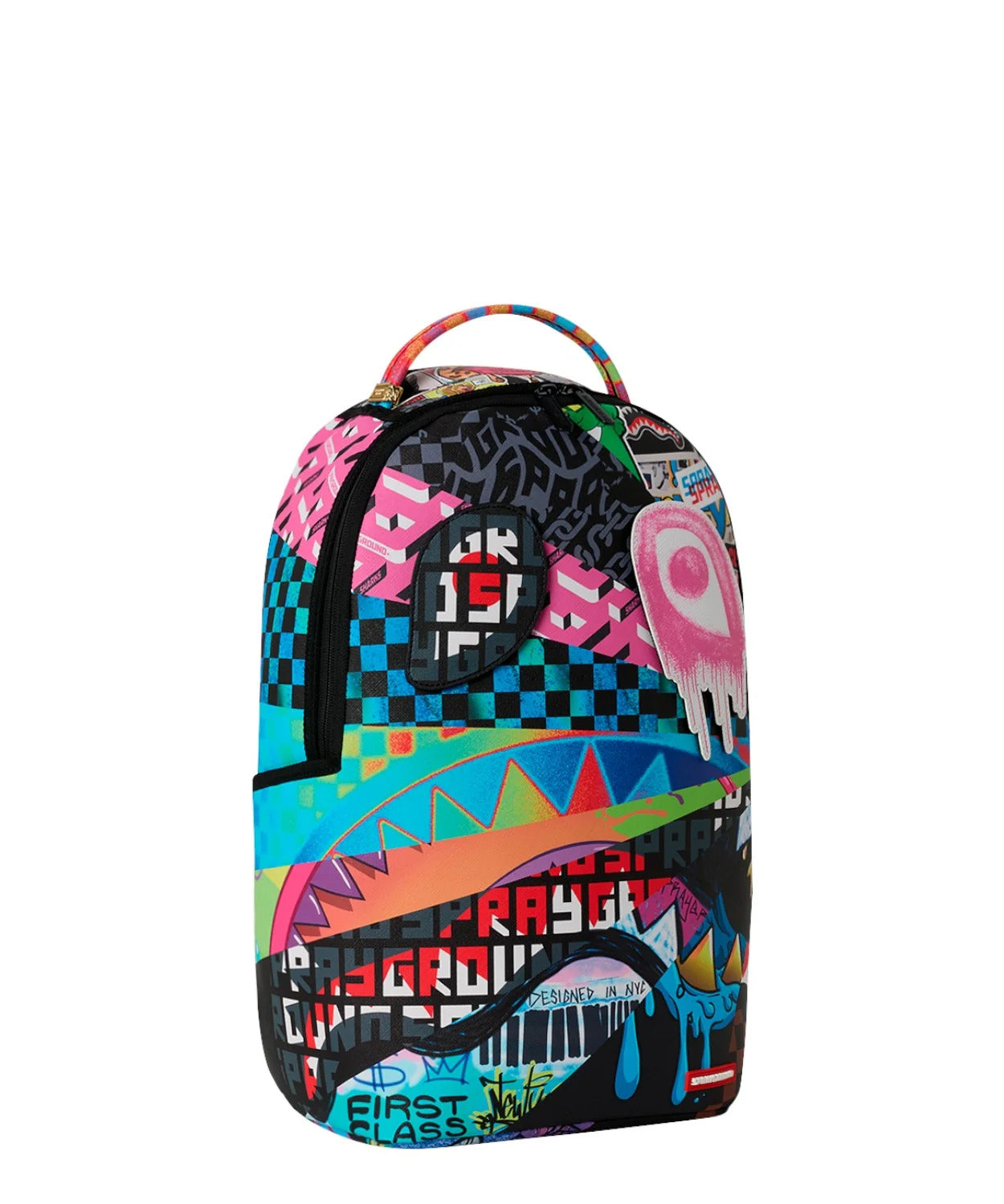 removable eyes sunburst backpack