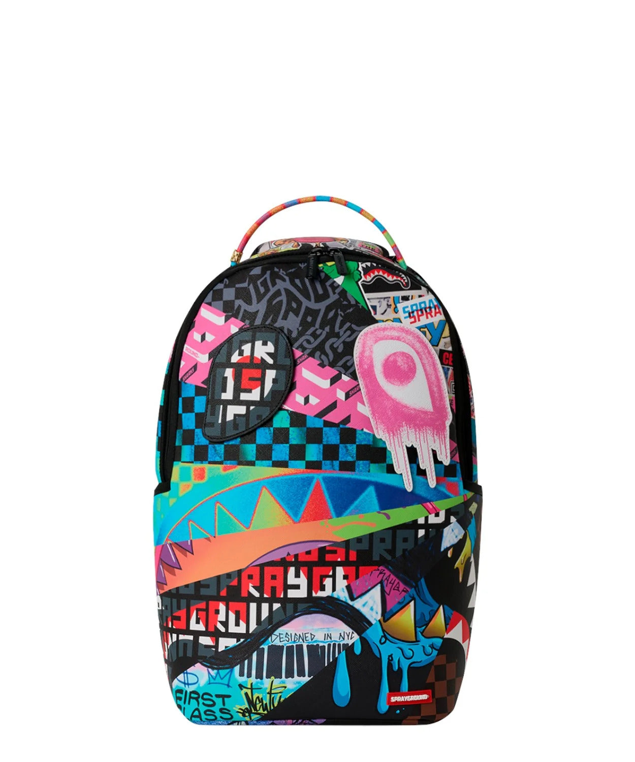 removable eyes sunburst backpack