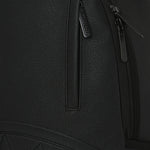 blacked out embossed gold tooth backpack<BR/> 