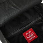blacked out embossed gold tooth backpack<BR/> 