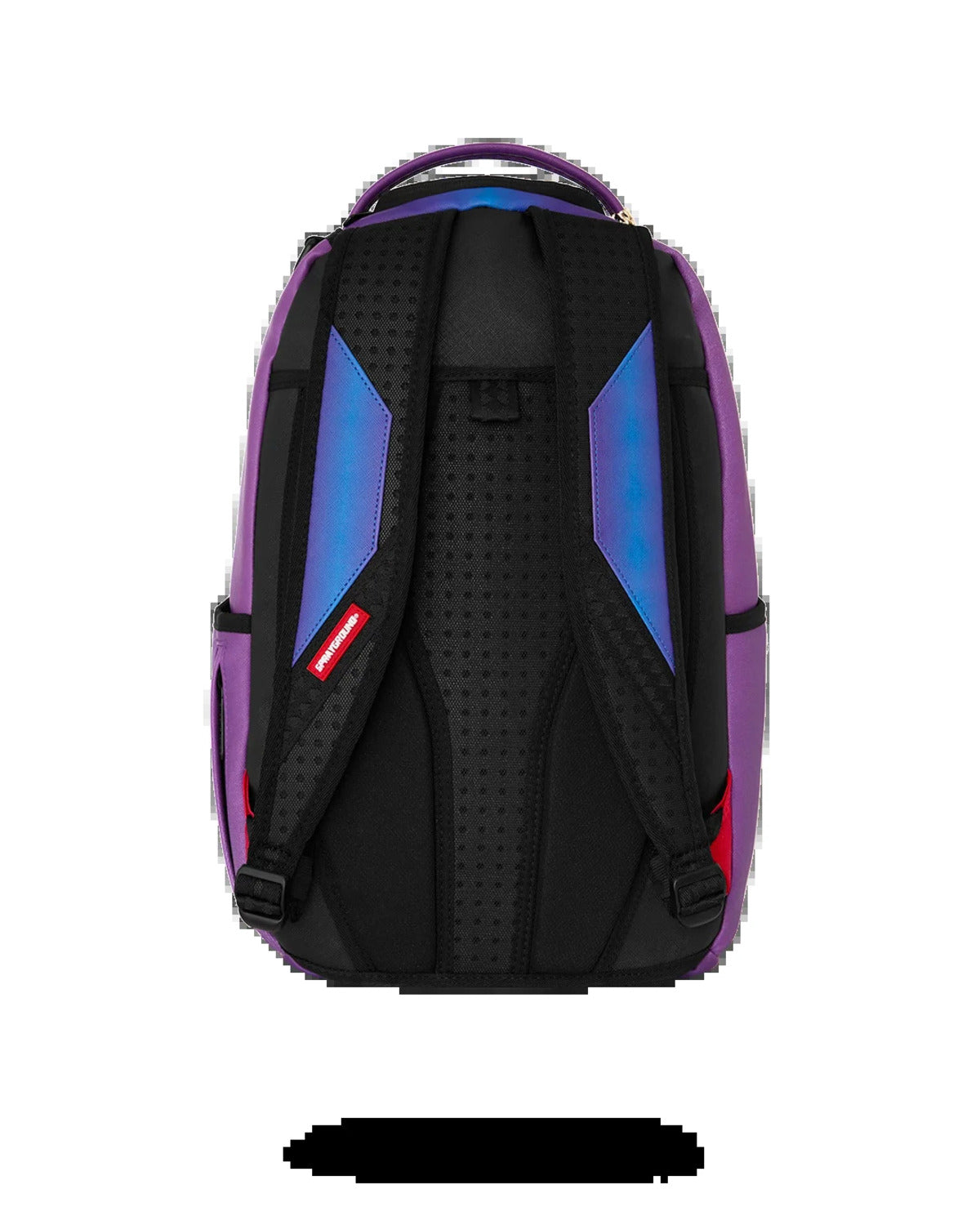 shark central embossed dusk nylon backpack 