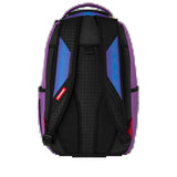 shark central embossed dusk nylon backpack 