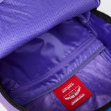 shark central embossed dusk nylon backpack 
