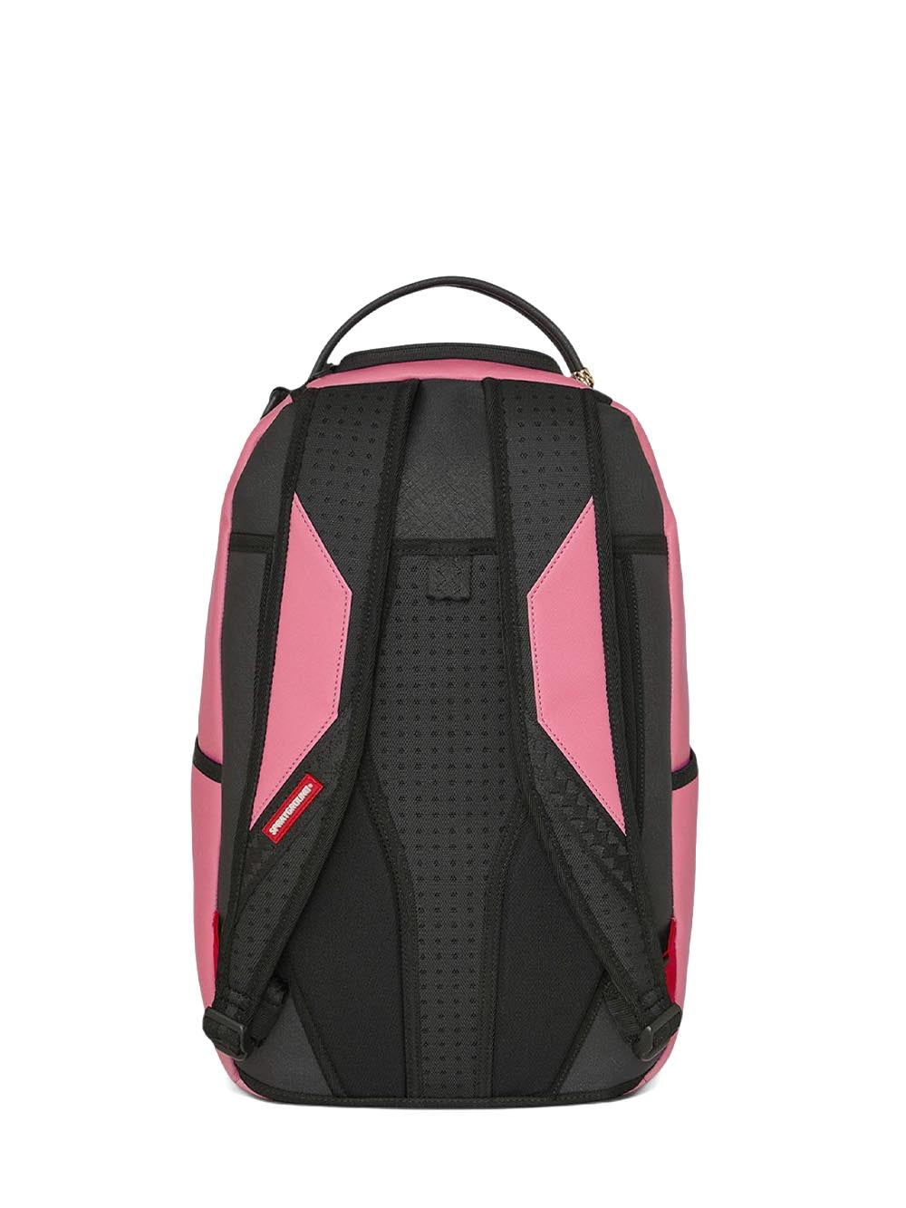 shark central pink embroidered shark backpack 