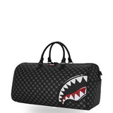 sharks in paris wtf bubble black check duffle