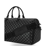 sharks in paris wtf bubble black check duffle