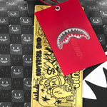 sharks in paris wtf bubble black check duffle