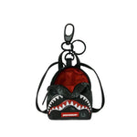 sharks in paris wtf bubble black check backpack keychain