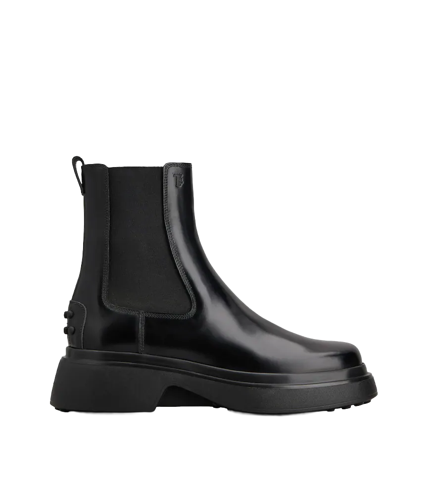Rubber 74L Elastic Ankle Boot