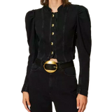 Leather Belt With Round Buckle