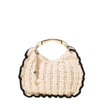 Hobo Media Crochet Con Manico In Metallo 