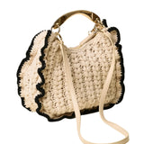Hobo Media Crochet Con Manico In Metallo 