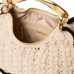 Hobo Media Crochet Con Manico In Metallo 