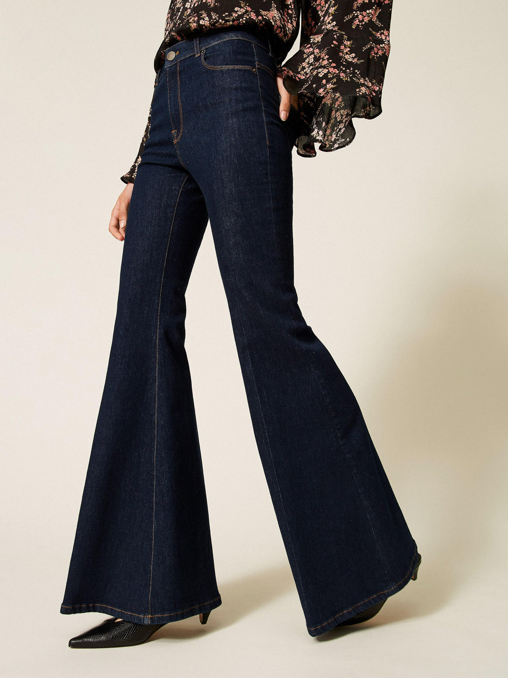 Flare Fit In Denim 